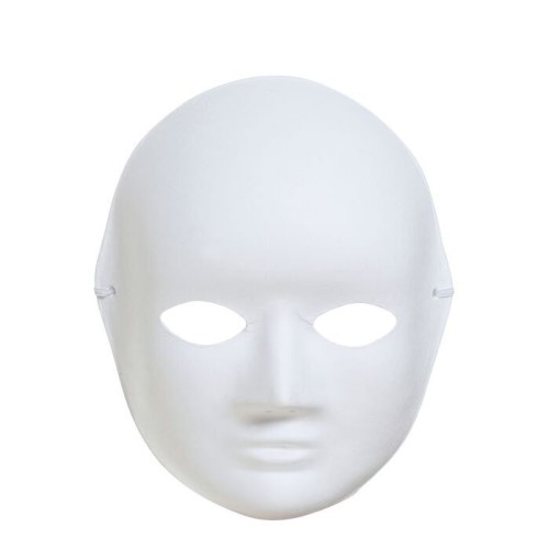 Paberist mask, valge