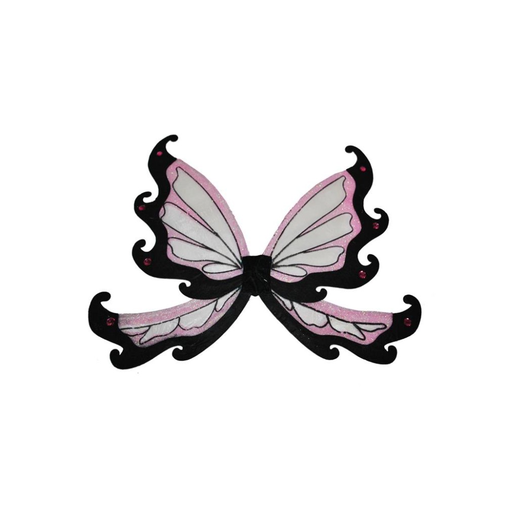 Крылья бабочки, розовые