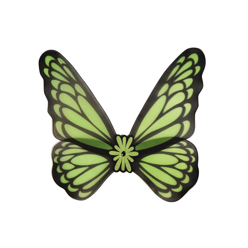 Крылья бабочки, зелёные, 73x76см