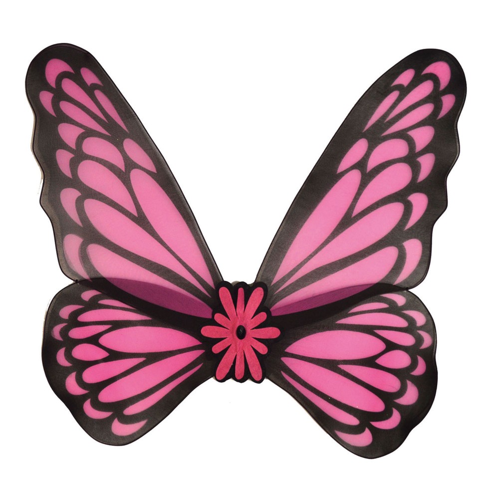 Крылья бабочки, розовые, 73x76см