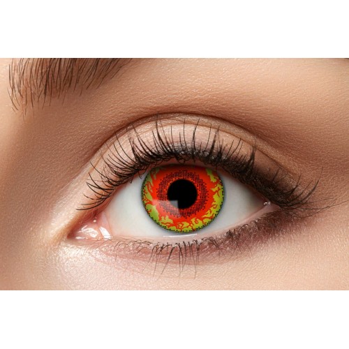 Contact lenses "RED MONSTER"