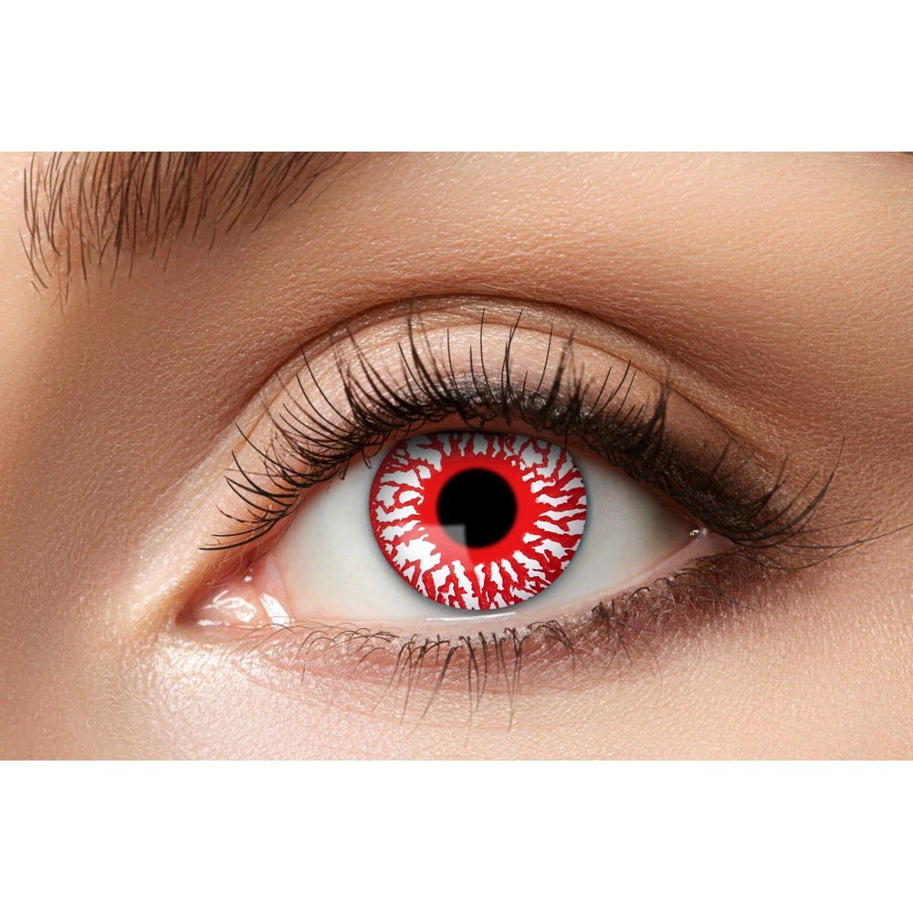 Contact lenses "BLOODSHOT"