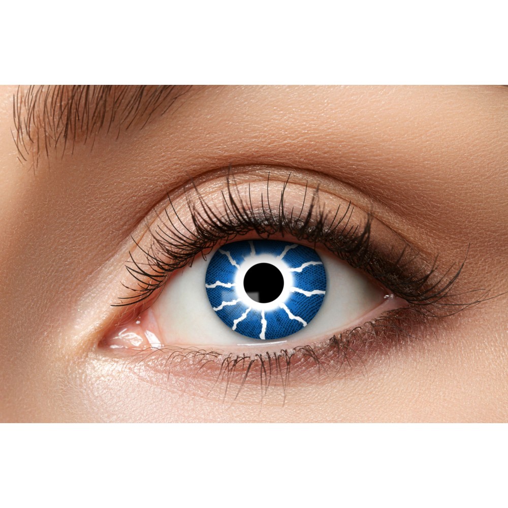 Contact lenses "BLUE THUNDER"