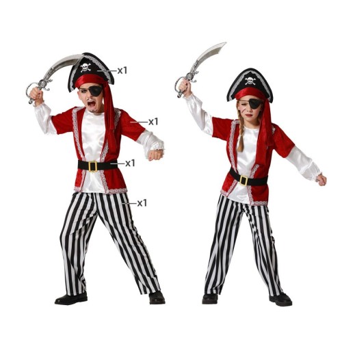 Piraat, kostüüm lastele (130-145 cm)