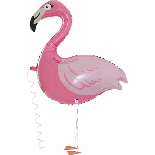 Fooliumist õhupall «Flamingo», kõndiv