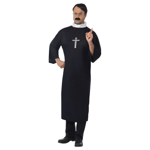 Preestri kostüüm, must (L)