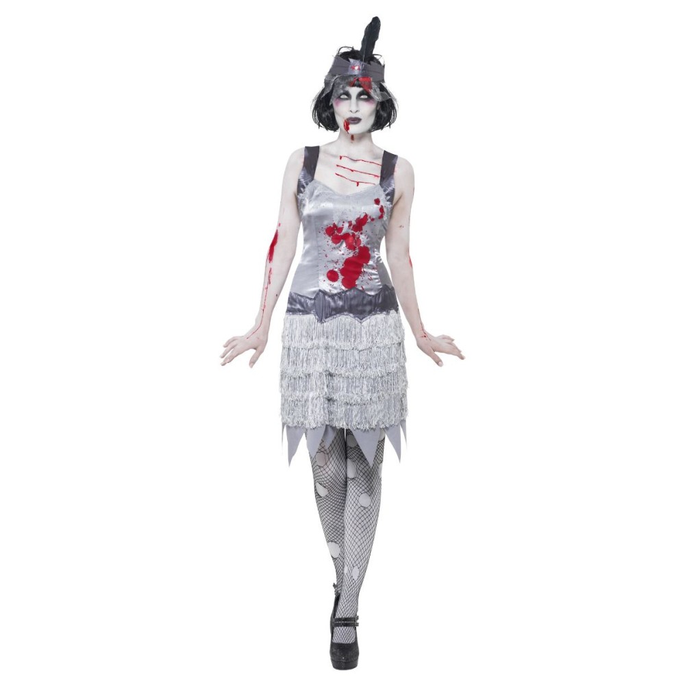 Zombie costume, dress with headband