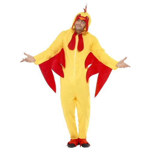 Kana kostüüm, kapuutsiga jumpsuit (M)