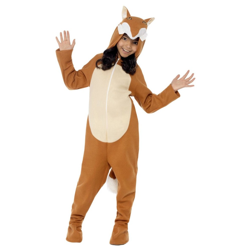 Rebase kostüüm, kapuutsiga jumpsuit, lastele (L)