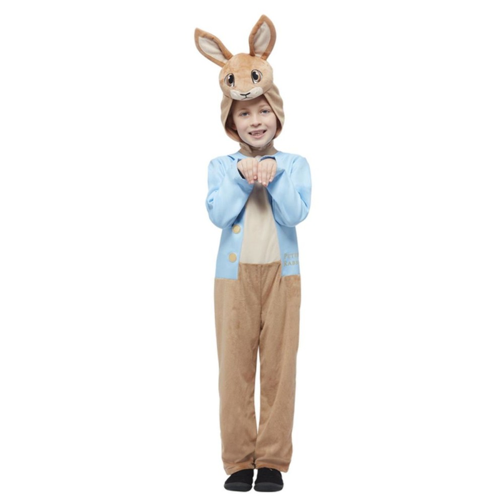 Rabbit costume, hooded jumpsuit, for children (M, 130-143 cm, 7-9 years)