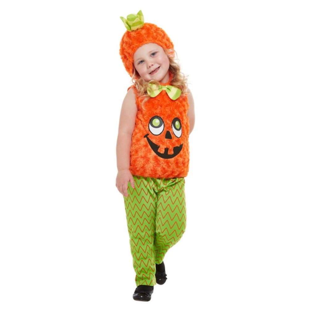 Pumpkin costume, hooded sweatshirt and pants (T1, 85-89 cm, 1-2 years)
