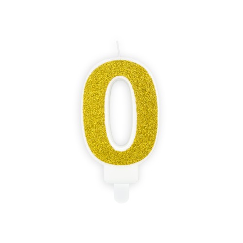 Küünal number «0», kuldne