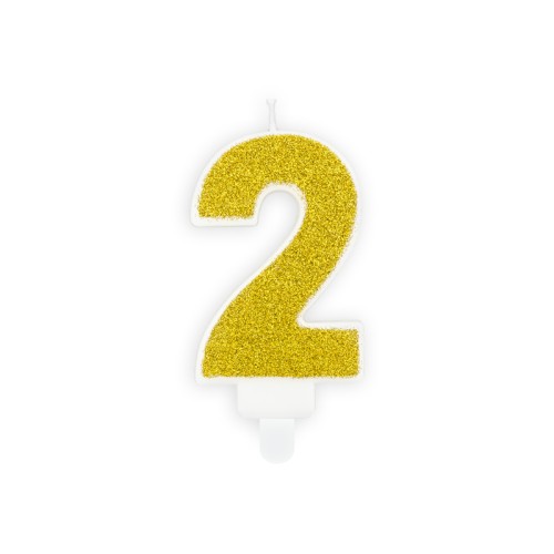 Küünal number «2», kuldne