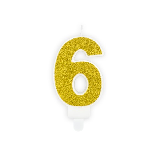 Küünal number «6», kuldne