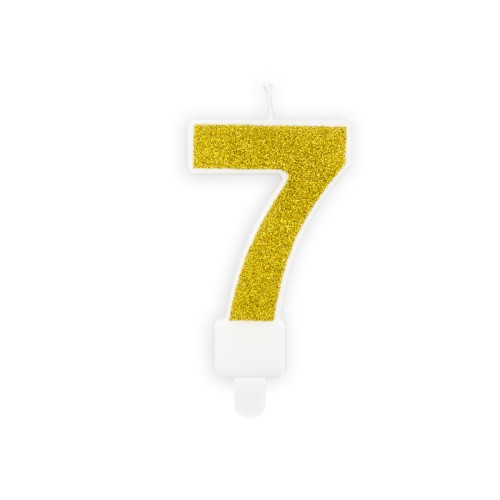 Küünal number «7», kuldne