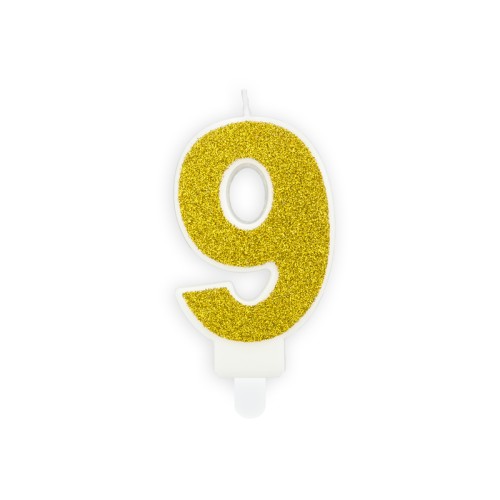 Küünal number «9», kuldne