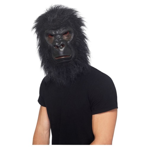 Gorilla mask, karvane, lateksist