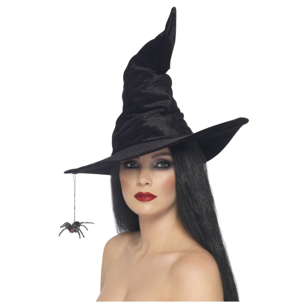 Witch hat with spider