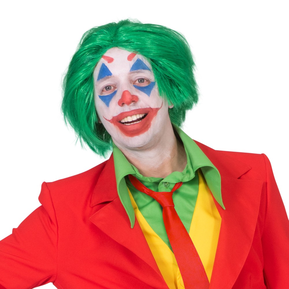 Wig "Joker", green