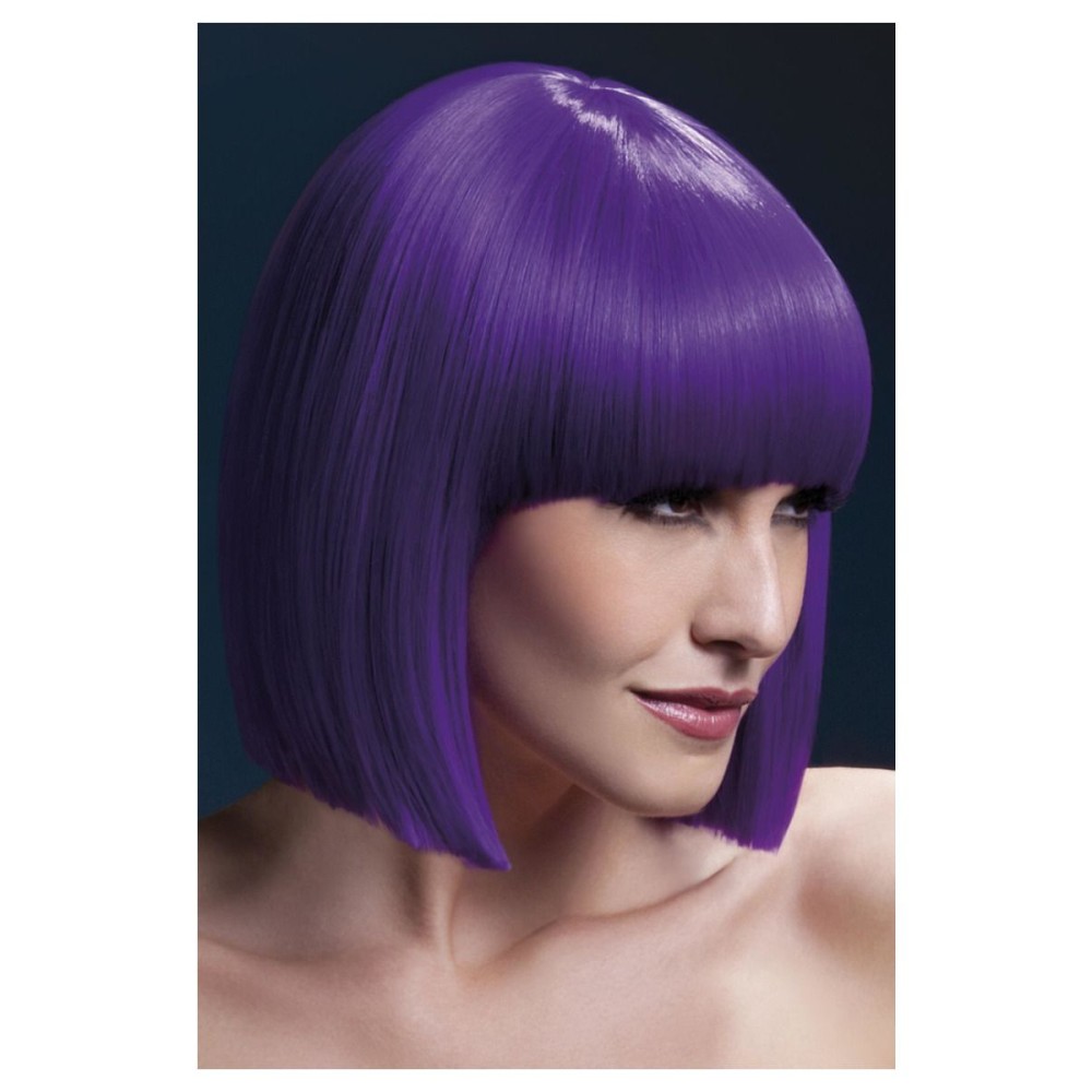 Wig with a bang (Lola), purple