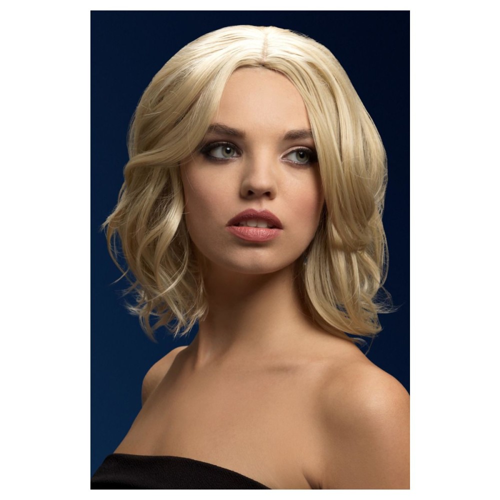 Dark blonde wig (Olivia), lightweight waves, 33cm