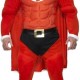 Super Santa kostüüm, täiskasvanutele, L