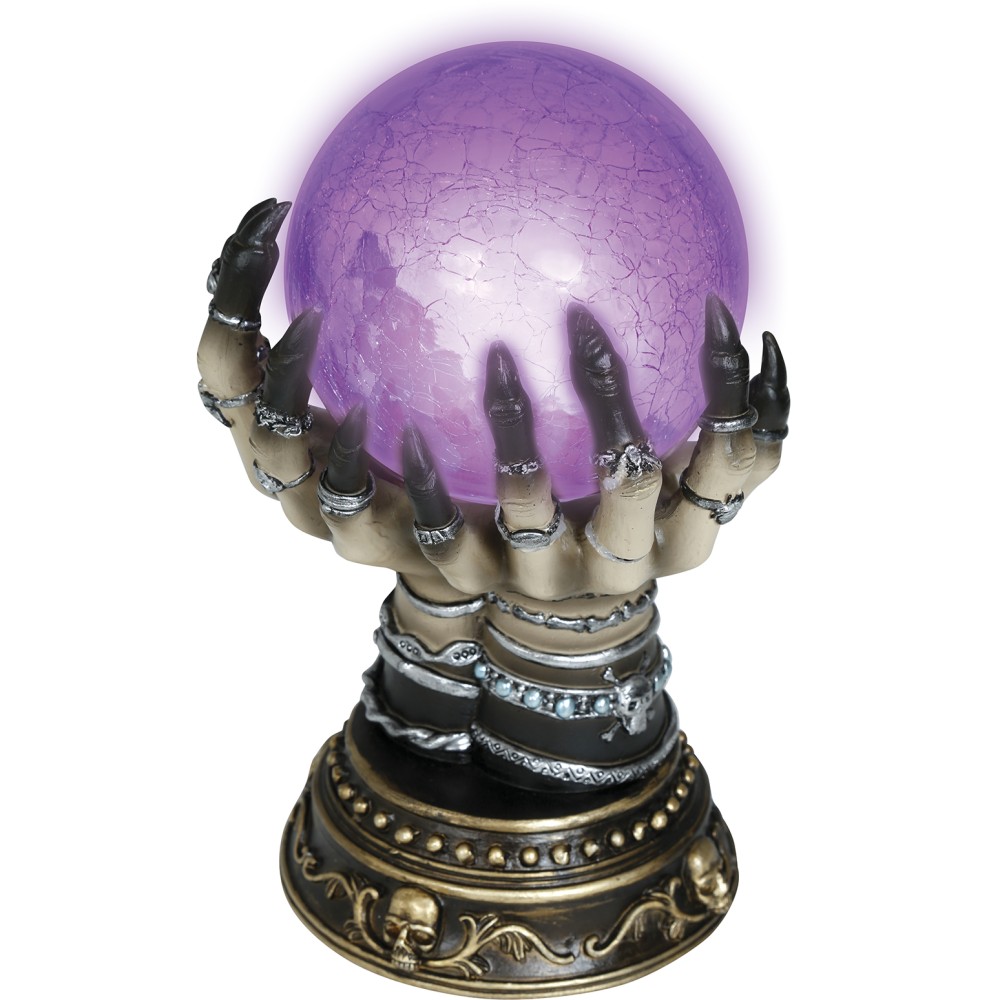 Magic orb on the hand, 23cm