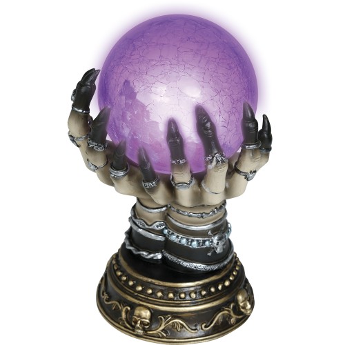 Magic orb on the hand, 23cm