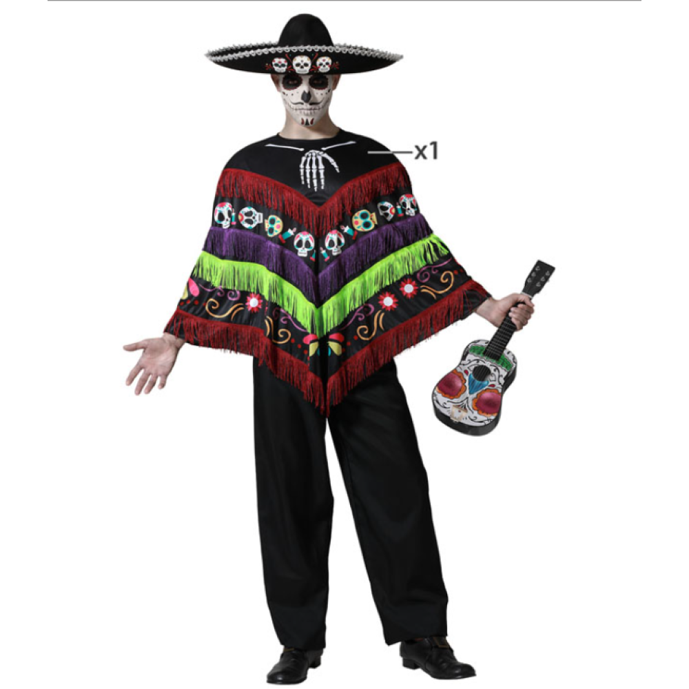 Poncho, koljudega, üks suurus