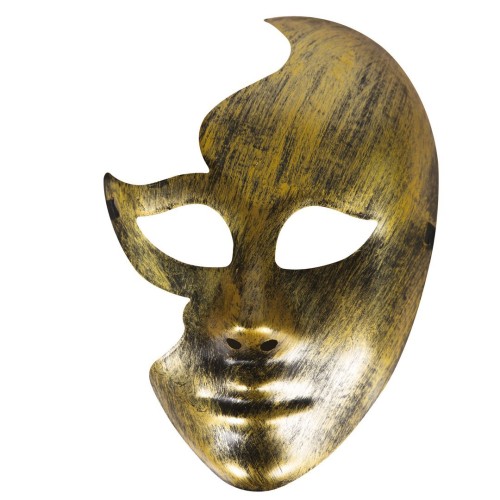 Purunenud mask, kuldne