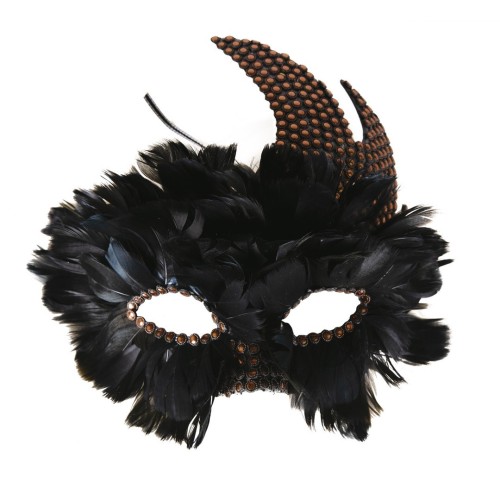 Sulgedega mask, must