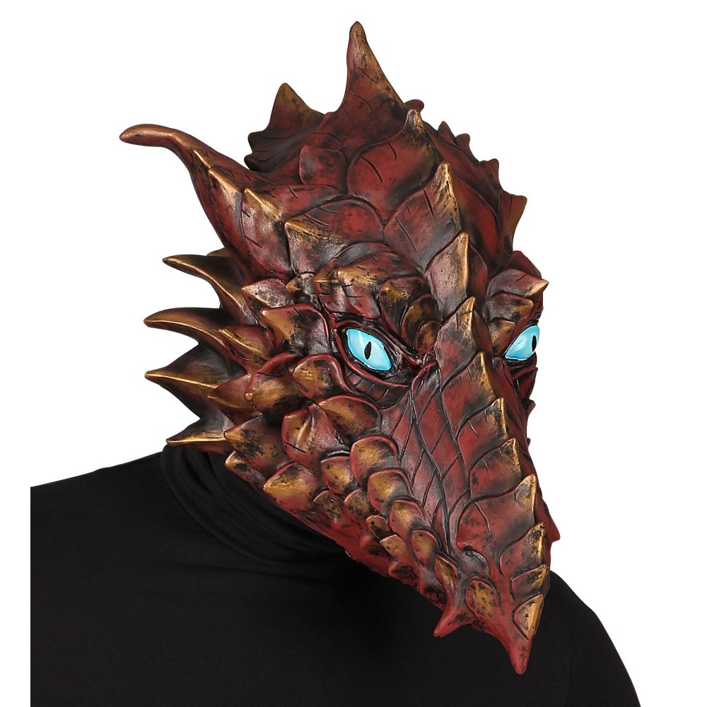 Dragon mask, latex