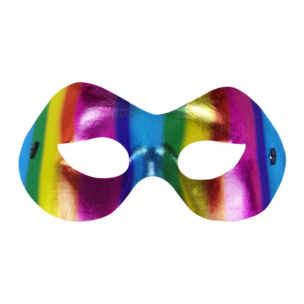 Eye mask metallic rainbow