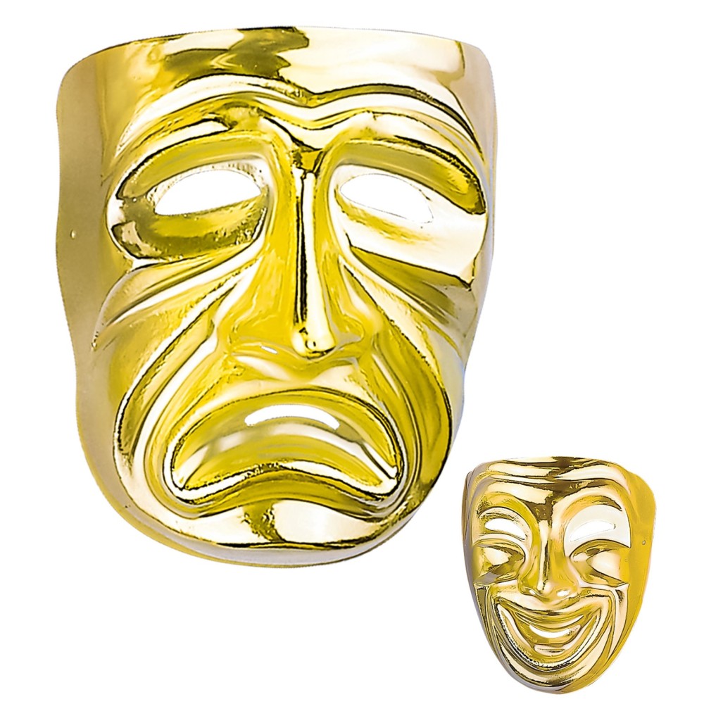 Opera mask, golden