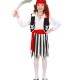 Piraat, kostüüm tüdrukule (128 cm)