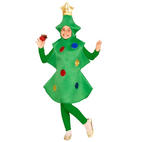 Christmas tree, costume for children (128 cm)
