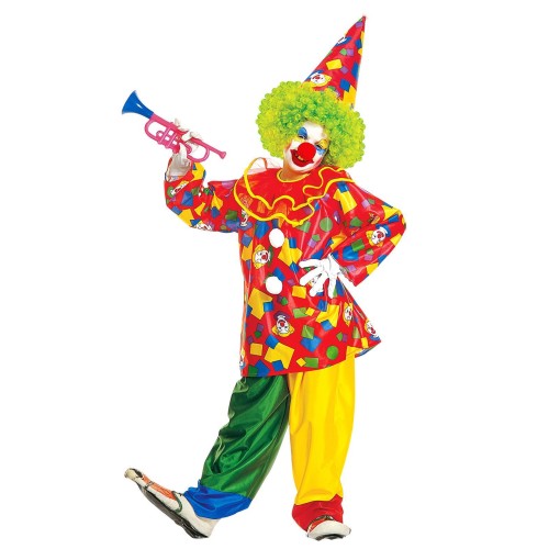 Клоун, костюм детский (128 см)