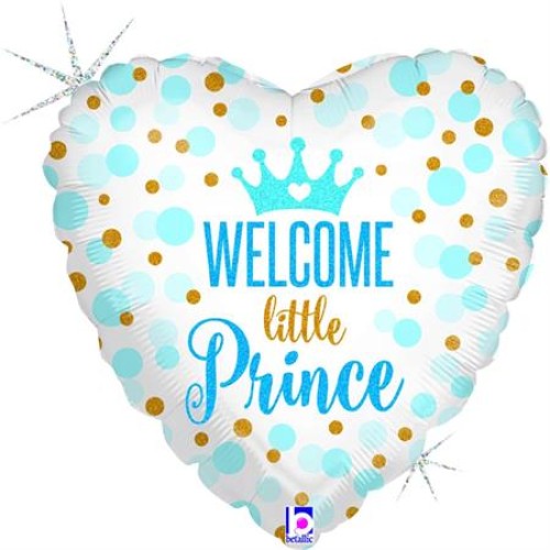 «Welcome Little Prince» süda, sinine