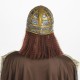 Шлем викинга, с волосами