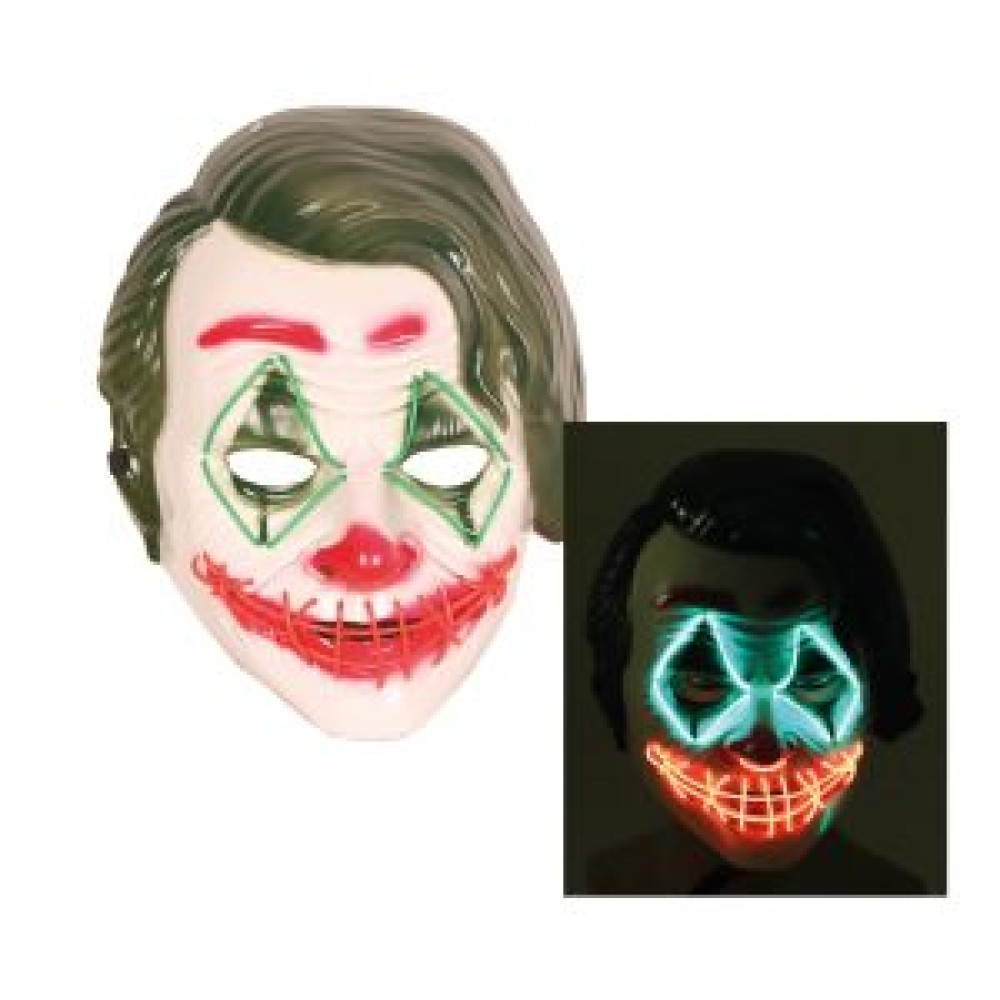 Joker mask, led