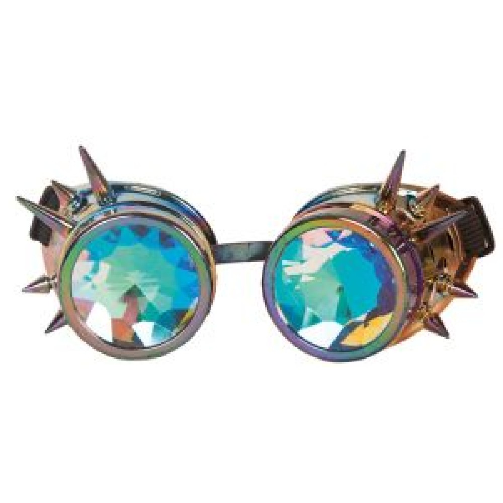 Glasses Steampunk Kaledoscoop with spikes