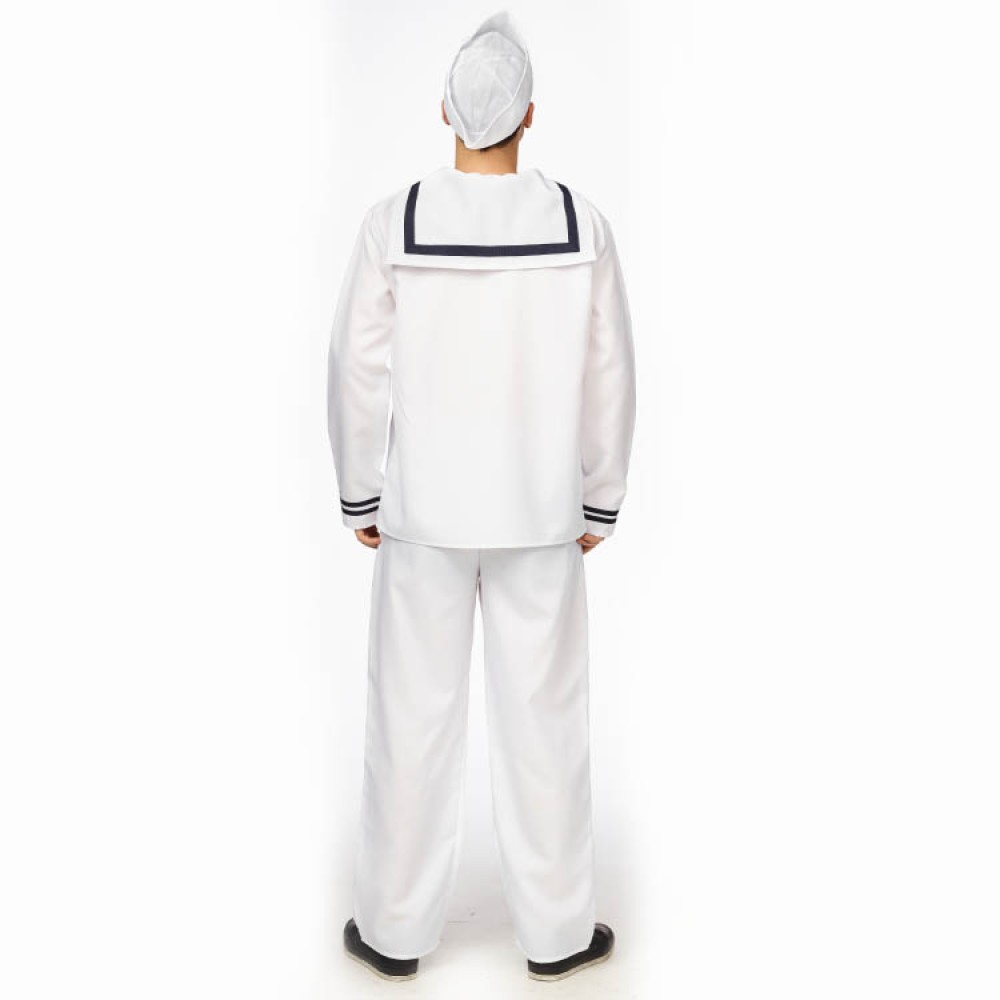 Navy sailor, costume for men, XL