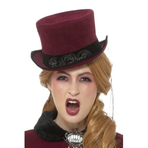 Deluxe victorian vampiress hat