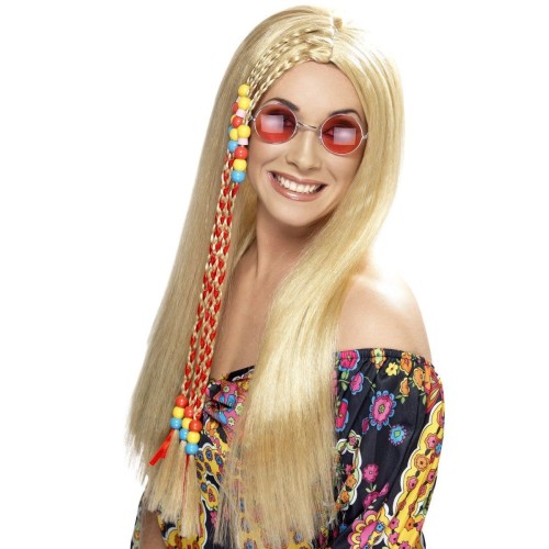 Wig "Hippy Party", blonde, long