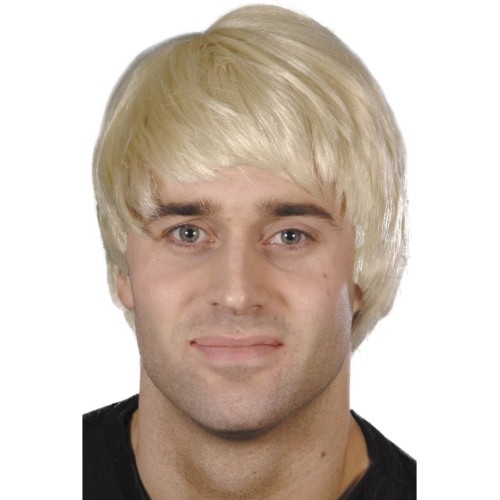 Wig for men, blonde