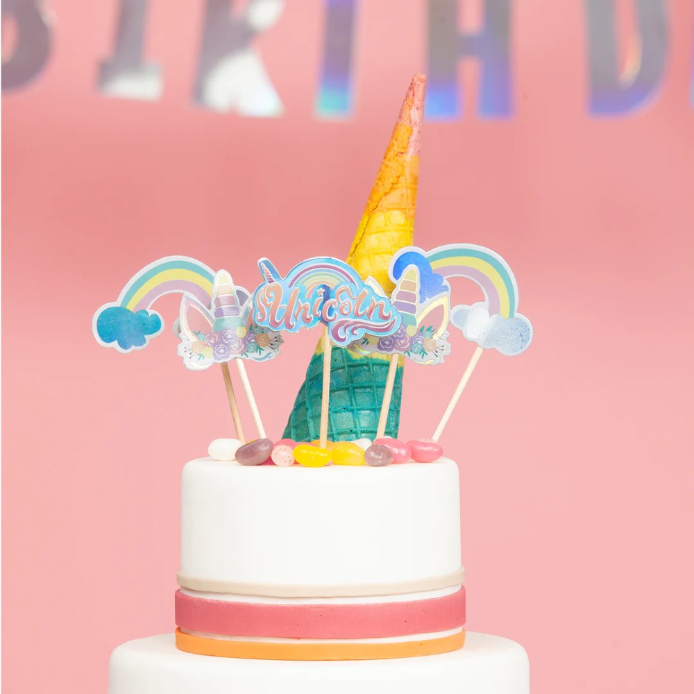 Cake toppers "Unicorn"
