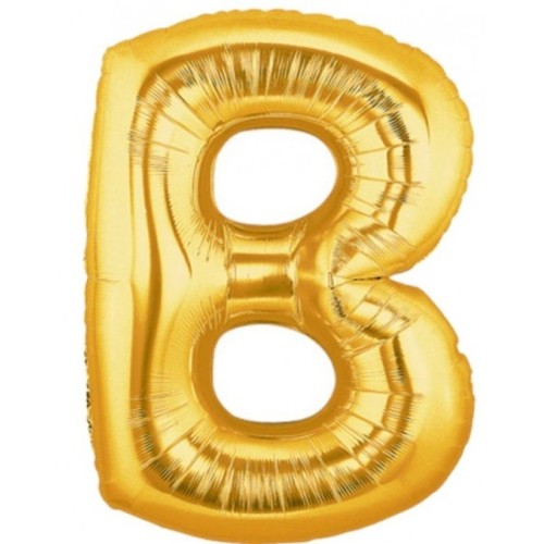 Pall-täht "B" (Kulla värvi)