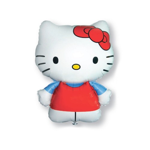 Fooliumist õhupall «Hello Kitty», punane