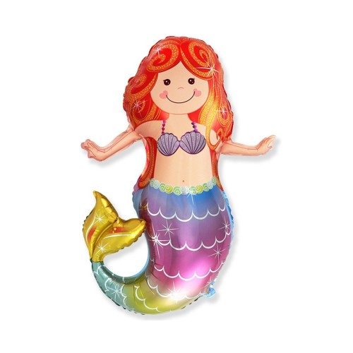 Fooliumist õhupall merineitsi «Happy Mermaid»