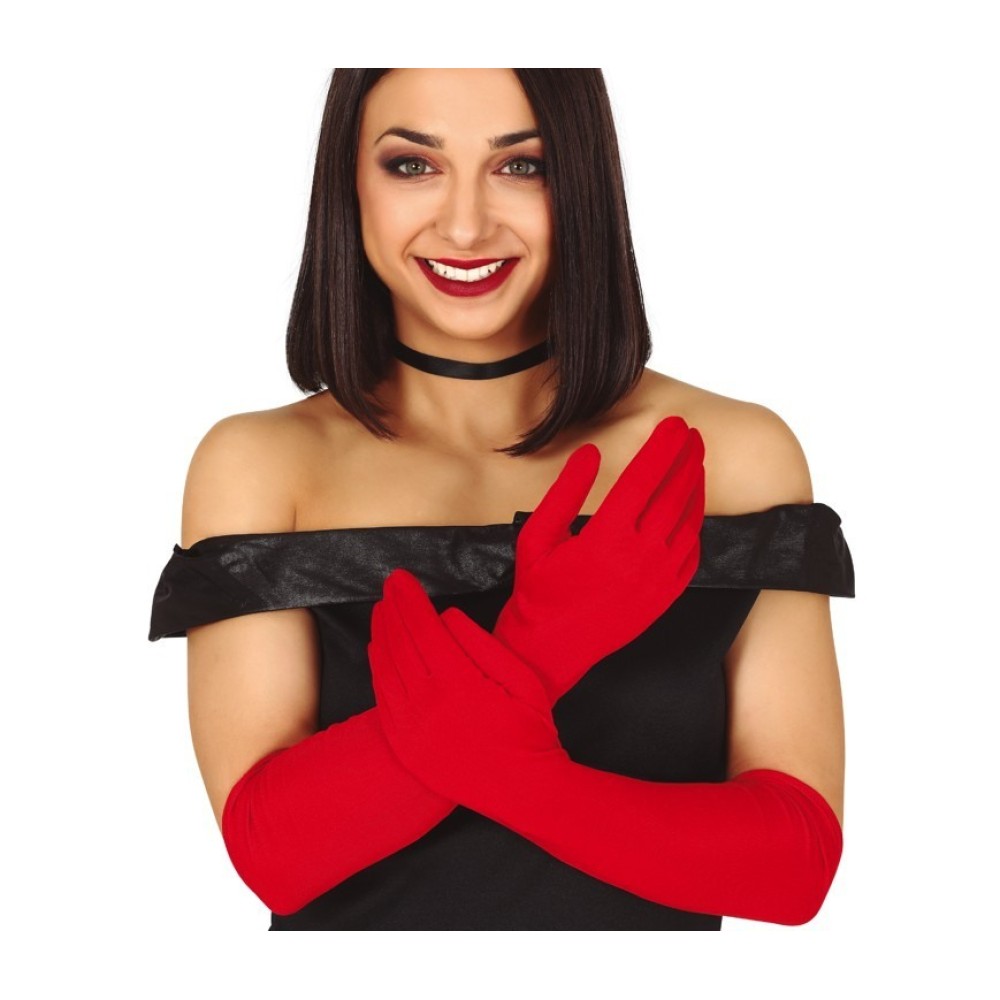 Gloves, red